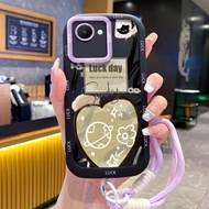 Realme C30 C30s Narzo 50i Prime Case Fashion With Lanyard