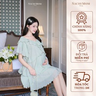 SACHIMOM Gown DRESS - HANA DRESS Luxury Layered Gown