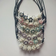 Hijab necklace, beaded necklace, women's necklace, trendy necklace