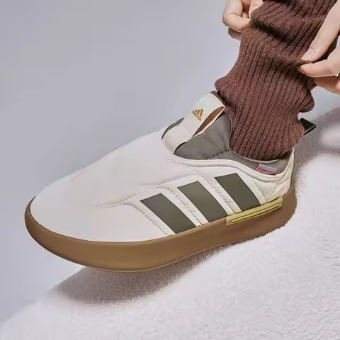 Adidas Official New Unisex Comfortable Warm Slip-On Casual Sneakers JP7711