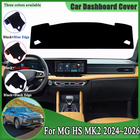 Car Dashboard Cover Dashmat For MG HS MK2 Accessories 2024 2025 2026 EHS AS23 Sunscreen Sun Shade Da