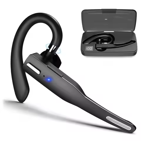 YYK525 Wireless Bluetooth-compatible Earphone Handsfree Business Headset Mini Earbuds Built-in Mic f