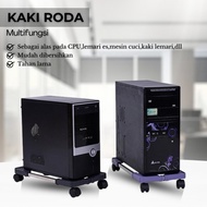 Multifunctional Wheeled Computer CPU Cabinet Refrigerator Wheel Stand