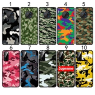 EG13 Army camouflage Soft silicone Case for Huawei Nova 2 Lite 2i 3 3i 4E