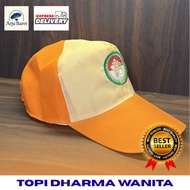 Dharma Kindergarten Hat Wanita EmbroideredOriginal