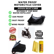 HONDA BEAT CARB MOTORCYCLE COVER WITH FREE CHAM CLEANER