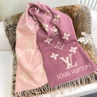 LV Louis Vuitton Reykjavik Gradient Scarf Light Pink 淺粉色漸變圍巾