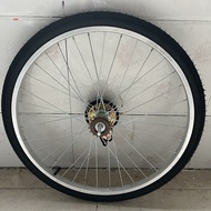 rim basikal 4 batang kipas rim basikal.lajak Bicycle Wheel Set 87/80/73/67cm Bicycle All-Aluminum Al