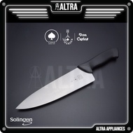 8631-21,00 BLACK [Made in Germany]F. Herder (Solingen Spade Brand) 8 inch Chef Kitchen Knife Black H