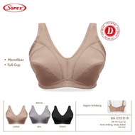 Sorex daily bra BH 02021D without wire and foam cup D Beauty full size 38-44 bra wireless bra plus s