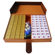 F Family Crystal Acrylic Supply Manufacturer Entertainment Game Sparrow Mahjong Card 7 Points Mahjon