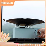 [fricese.sg] BBQ Camping Frying Pan Cooktop for Bonfire Cast Iron Wok Top Bakeware
