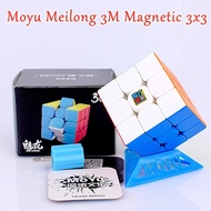 Moyu Meilong Magnetic 3M 3x3  Rubik Cube Speed Rubiks Cube Cubing Classroom Magnets