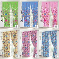 Butterfly Design Curtain For Door And Window Decoration 100cm * 210cm Makapal High-Quality Endless C