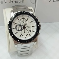 jam tangan pria original ALEXANDRE CHRISTIE AC6141MC SILVER WHITE