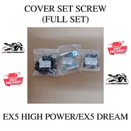 HONDA EX5 HIGH POWER EX5 DREAM COVER SET SCREW FULL SET