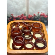 New Arrival Red Agate Stone Ring