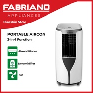 Fabriano 1hp Portable AC FPE09GW 3in1 Function