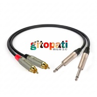 Mogami 2549 High Quality Cable - Neutrik NP2X to Amphenol RCA Male Pair