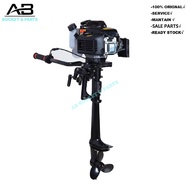 Hangkai 4 Stroke 4HP Short Shaft Boat Motor Outboard (Ready Stock)