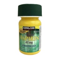 0911Imported Bayer Bayer aspirin enteric-coated tablets 81mg Asp美国进口Bayer拜耳阿司匹林肠溶片81mgAspirin类抗血栓心脑血