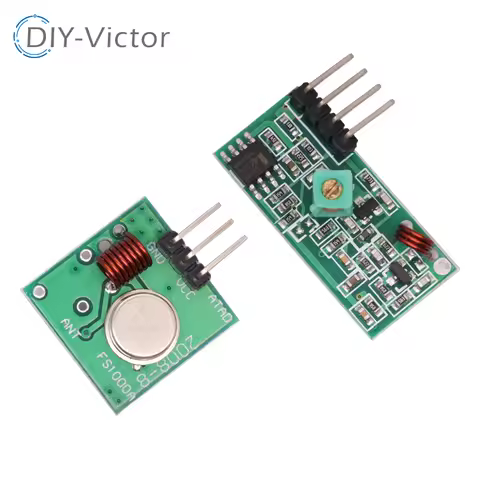 Smart Electronics 433Mhz RF transmitter and receiver Module link kit For arduino/ARM/MCU WL diy 315M