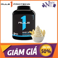 Rule 1 R1 Protein Whey Blend 5Lbs 68 servings - Combining 3 Types of Whey, Powerful Muscle Gain for 