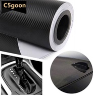 C5GOON 12" x 50" 3D Carbon Fiber Vinyl Car Wrap Sheet Roll Film Sticker Decal 127x30cm A8W3