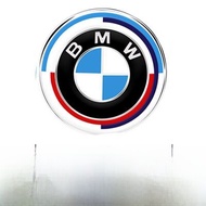 สติกเกอร์ตกแต่งหน้าปัดรถ BMW 50th Anniversary Emblem สำหรับรุ่น 3 Series 5 Series X3 X5 X6 X7 ป้ายหน
