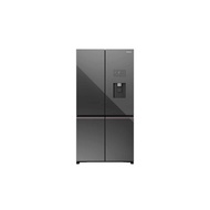 [bulky] PANASONIC NR-XY680YMMS 617L 4 DOOR FRIDGE DARK MIRROR 3 TICKS W900XH1790xD750MM 1 YEAR WARRANTY BY PANASONIC