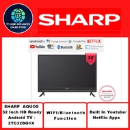 SHARP AQUOS 32 Inch HD Ready Android TV - 2TC32BG1X