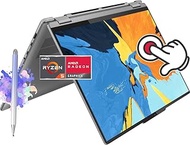 Lenovo Yoga 7 2-in-1 Touch Laptop, 16" WUXGA, AMD Ryzen 5 7535U (Beat i7-1255U), LPDDR5 6400MHz, Backlit KB, FP Reader, Keypad, USB-C, Wi-Fi 6, HDMI, Win11 W/Stylus Pen(8GB RAM | 512GB SSD)