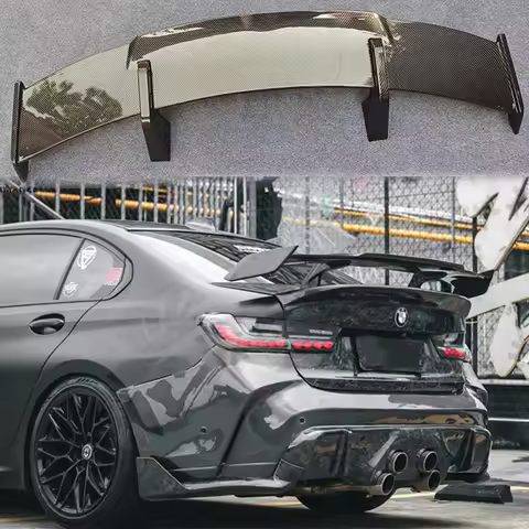 F30 F32 F36 F10 F22 G20 G22 G30 G42 M2 M3 M4 M5 Rear Spoiler Wing for BMW Universal Tail Fins M Perf
