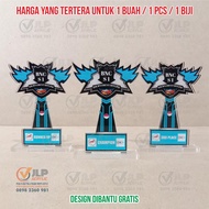 Piala Mobile Legends, Trophy Mobile Legends, Piala MLBB UK. 20X10 J07