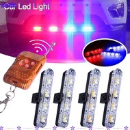 WATTLE Warning Lamp 16LED Fireman Beacon Police Light Emergency Strobe Light