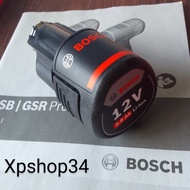 baterai bor cordless dill / impact driver bosch gsr gsb gdr gro 120 li 12v 2.0 AH original