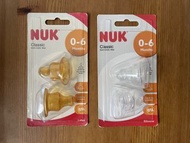 NUK Classic Anti-Colic Teats (Latex & Silicone)