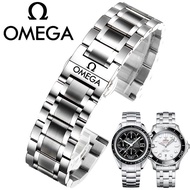 2024❐ CAI-时尚27 Original for-/Omega watch with steel strap for men butterfly watch chain seahorse stainless steel strap female for-/Omega/Speedmaster accessories