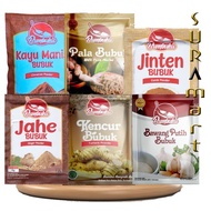 (1 pack) BUMBUKU Garlic Powder Ginger Galangal Cumin Turmeric Nutmeg Powder