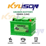 [Installation Provided] DIN80 | DIN80L | LN4 | Amaron Hi-life PRO Bateri Kereta Car Battery | BMW MERZ PORCHE AUDI