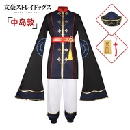 Anime Bungou Stray Dogs Kostum Cosplay Perarakan Malam Nakajima Atsushi Akutagawa Ryunosuke Gaya Kun