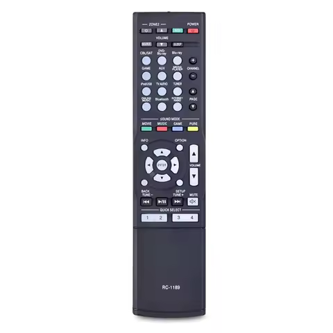 ABWH_Remote Control RC-1189 Replacement for Denon AV Receiver AVR-S700W