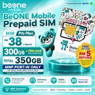 Simkad BeONE Mobile Maxis 5G Network Kadsim BeONE Mobile SIM Card Prepaid