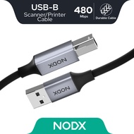NODX USB-A Data Cable 2.0 to Type B Scanner Printer