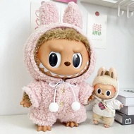 (PO) Giant Labubu 37cm plush outfit ready flip clothes with me time to chil mokoko fall in wild