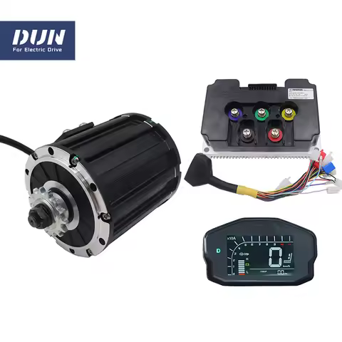 QS120 2000W 70H Mid Drive Motor with Fardriver ND72450 Controller and DKD Display Kits