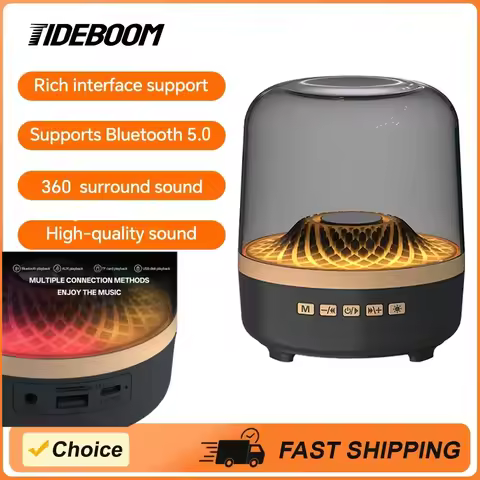 1Pcs Portable Wireless Soundbar Bluetooth 5.3 Home Theater Speaker Subwoofer Hi-Fi Acoustic Breathin