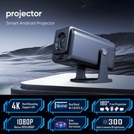 New Style V1 Projector 1080P HD 4K Android Wireless Same Screen HY500 Projector Household Outdoor Po
