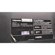 Toshiba 55L5400VM Mainboard, Powerboard, Tcon, Tcon Ribbon. Used TV Spare Part LCD/LED/Plasma (RA009)