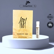 1881 Cerruti Pour Femme EDT 1.5ml Perfume Sample Vial (W)